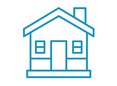 house icon centered