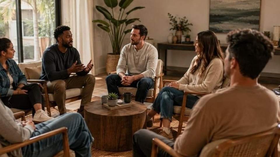 Group work, one of the different types of therapy that reaches what individual sessions cannot