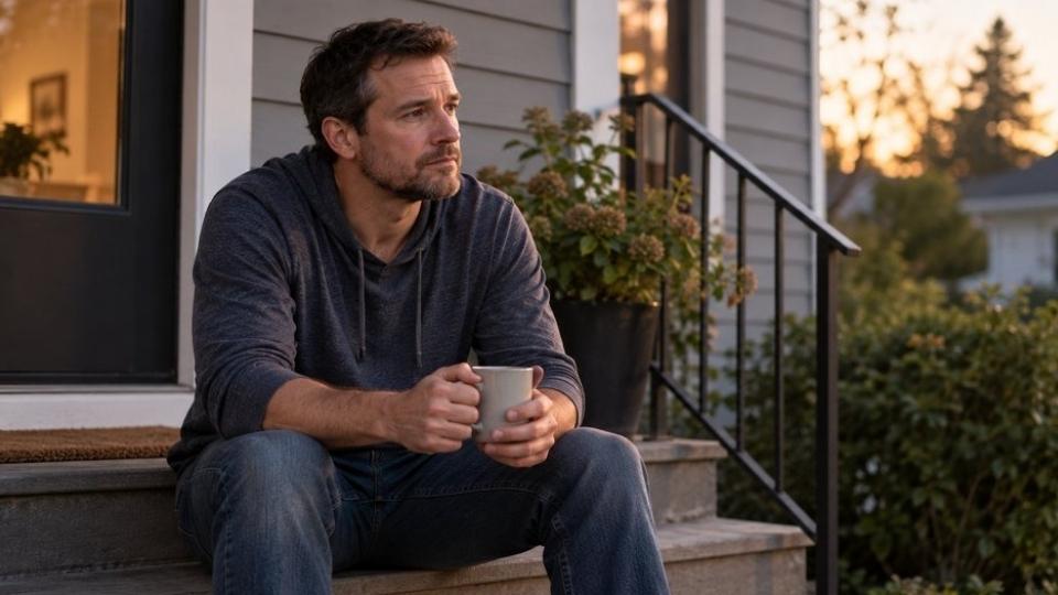 A man in early recovery working on emotional sobriety after treatment