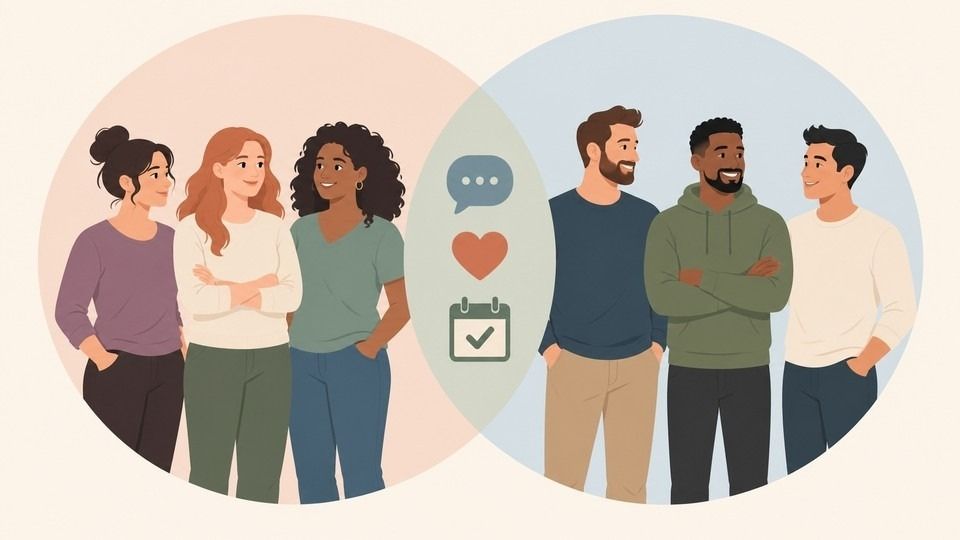 Gender specific treatment separates groups while sharing clinical standards.