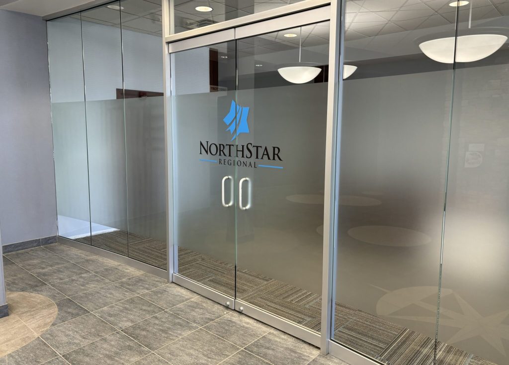 Outpatient mental health suite entrance