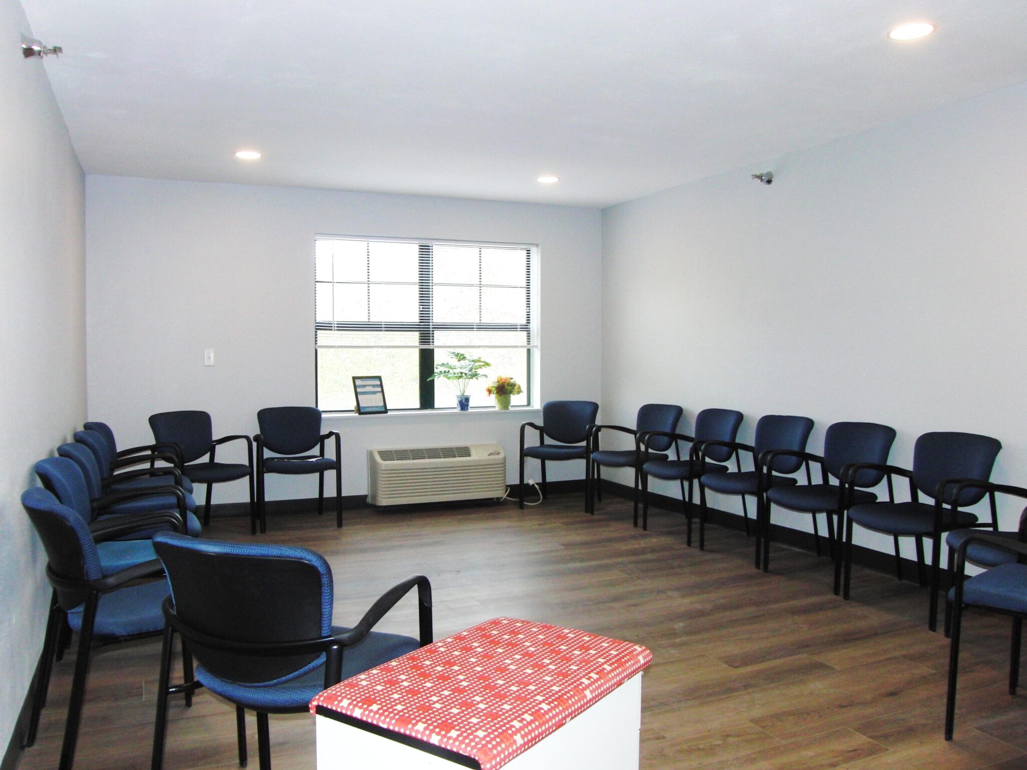 Mental health group room